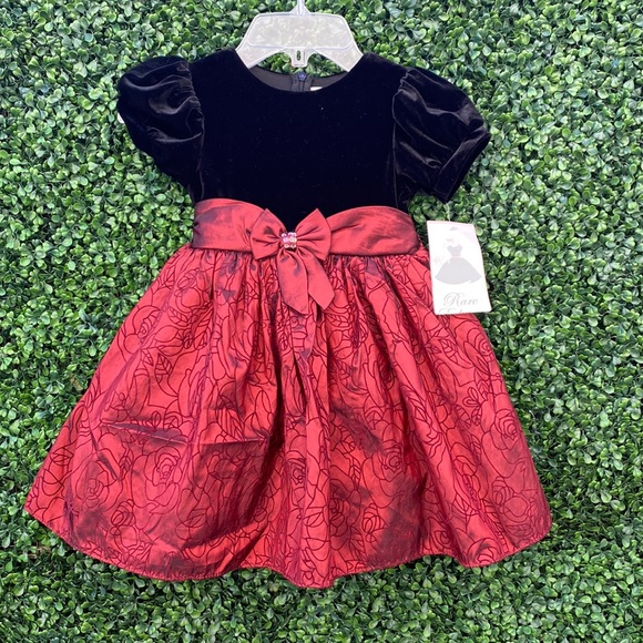 Burgundy Hi-Lo Drawstring Lace Ruffle Dress – Mia Belle Girls